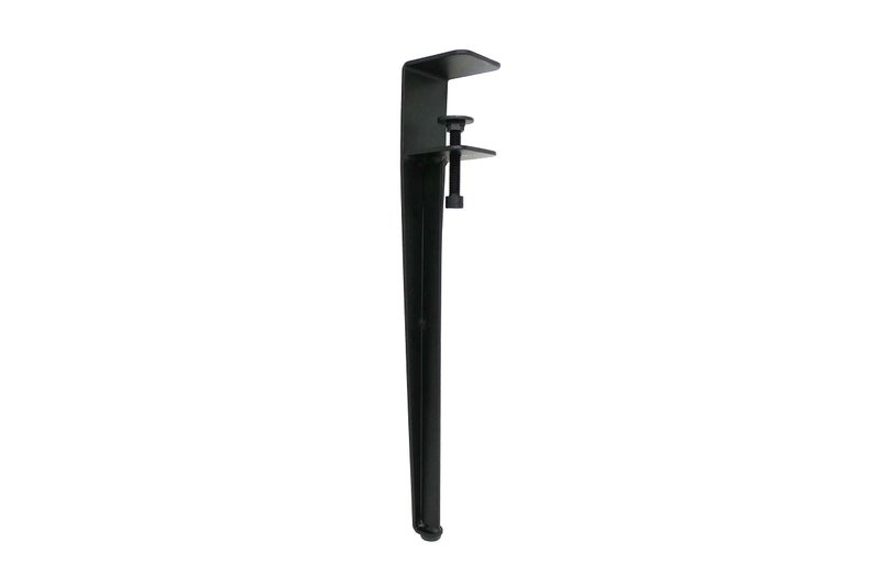 Shepherd Hardware 8130E 16" Adjustable Fit Table Clamp Legs, Black - Image 1